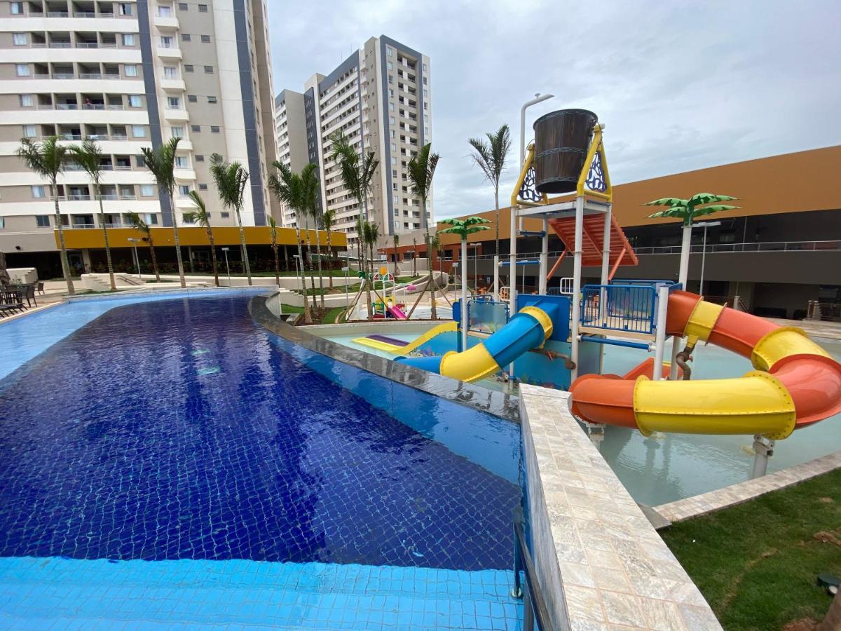 Apartamento Dentro De Resort Proximo Do Thermas Dos Laranjais Olímpia Exteriör bild